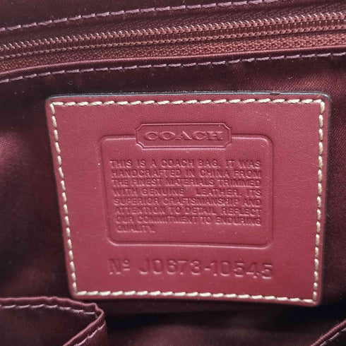 コーチ COACH シグネチャーハンドバッグ レディース