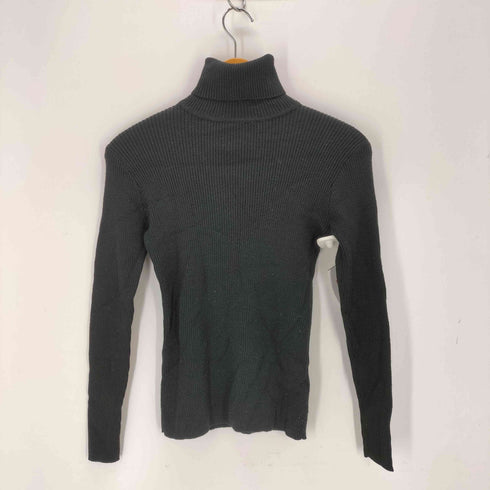 ラルフローレン RALPH LAUREN ウールタートルネックニット レディース import:M