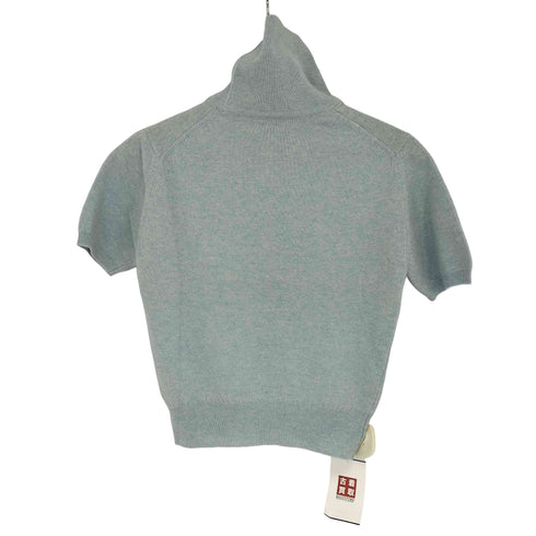 オールドイングランド OLD ENGLAND タートルネック ウール S/S ニット レディース