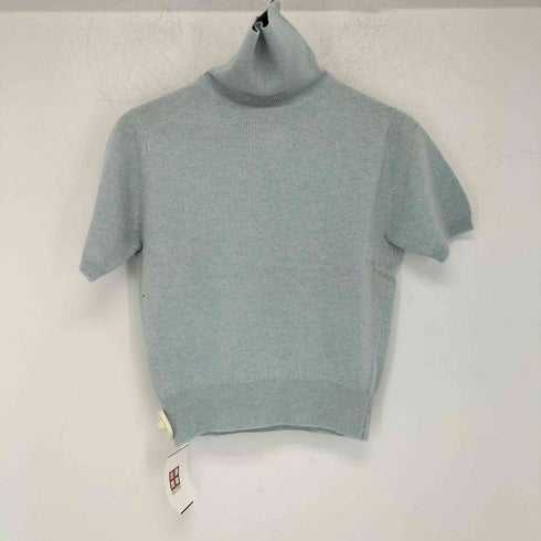 オールドイングランド OLD ENGLAND タートルネック ウール S/S ニット レディース