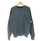 カンビオ CAMBIO Stonewashed Waffle Crew Neck Knit Pullover クルーネックニット メンズ JPN:S