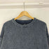 カンビオ CAMBIO Stonewashed Waffle Crew Neck Knit Pullover クルーネックニット メンズ JPN:S