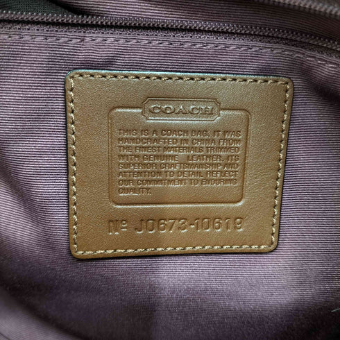 コーチ COACH シグネチャーハンドバッグ レディース