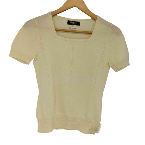 ポールスチュアート Paul Stuart ウール S/S ニット レディース import:M