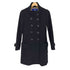 バーバリーブルーレーベル BURBERRY BLUE LABEL 裏地ノバチェックダブルブレストコート レディース EUR:38