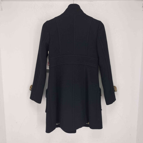 バーバリーブルーレーベル BURBERRY BLUE LABEL 裏地ノバチェックダブルブレストコート レディース EUR:38