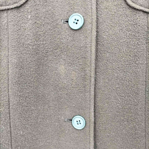 betty’s blue ウールレーヨン フーデッドコート レディース JPN:9号
