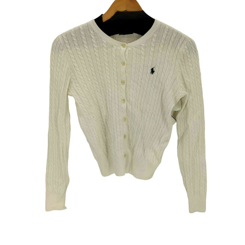 ポロラルフローレン POLO RALPH LAUREN ポニー刺繍ニットカーディガン レディース
