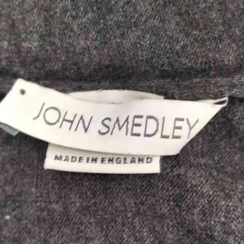 ジョンスメドレー JOHN SMEDLEY ウール100% 半袖タートルニット レディース import:S