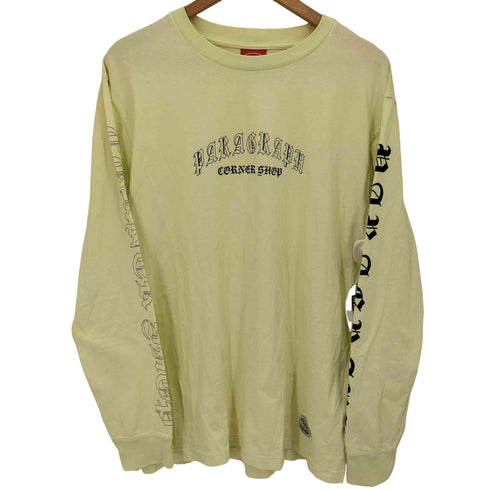 パラグラフ PARAGRAPH プリントクルーネック カットソー メンズ FREE