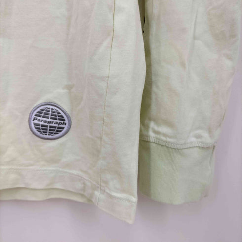 パラグラフ PARAGRAPH プリントクルーネック カットソー メンズ FREE