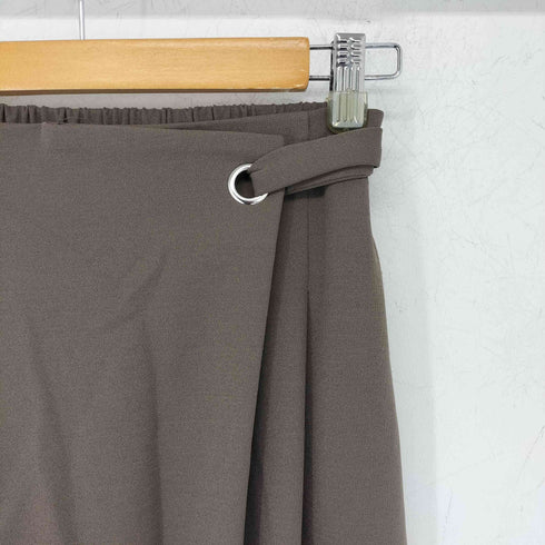 サロンアダムエロペ SALON adam et rope ラップデザインワイドパンツ レディース