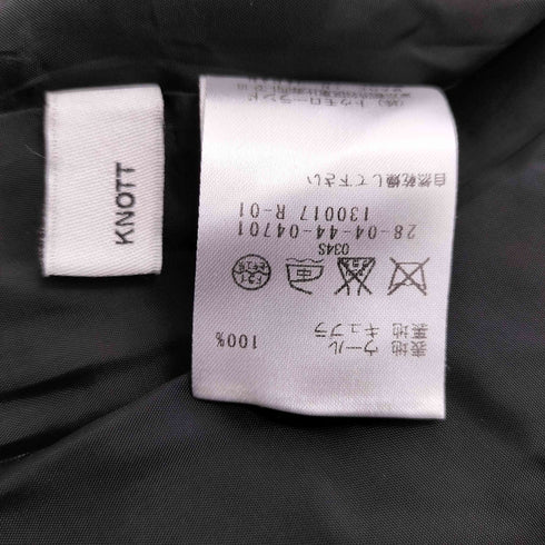 ノット KNOTT ウールスラックス メンズ JPN:0