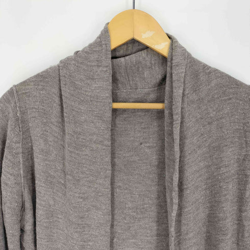 カズユキクマガイアタッチメント KAZUYUKI KUMAGAI ATTACHMENT レーヨンリネン混ドレープロングカーディガン メンズ JPN:2