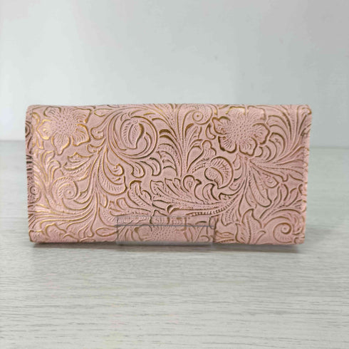 カービング ストーン ロングウォレット レディース ONE SIZE