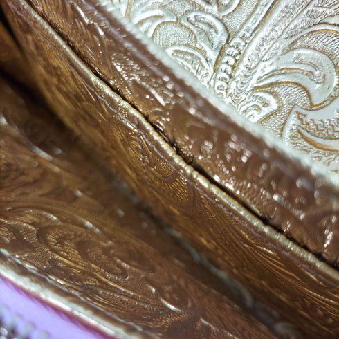 カービング ストーン ロングウォレット レディース ONE SIZE