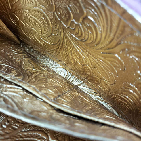 カービング ストーン ロングウォレット レディース ONE SIZE