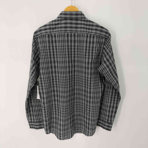 カルバンクラインプラチナ CALVIN KLEIN PLATINUM チェック柄 ロングスリーブシャツ メンズ M