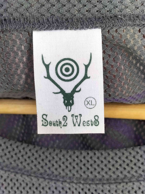 サウスツーウェストエイト SOUTH2 WEST8 メッシュロングスリーブTシャツ メンズ import:XL