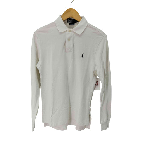 ポロバイラルフローレン Polo by RALPH LAUREN ポニー刺繍ロゴ ロングスリーブ ポロシャツ メンズ import:S