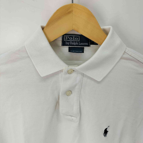 ポロバイラルフローレン Polo by RALPH LAUREN ポニー刺繍ロゴ ロングスリーブ ポロシャツ メンズ import:S