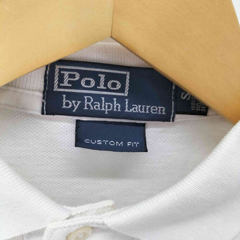 ポロバイラルフローレン Polo by RALPH LAUREN ポニー刺繍ロゴ ロングスリーブ ポロシャツ メンズ import:S