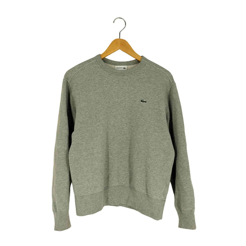 ラコステ LACOSTE プレミアムコットン クルーネックスウェット メンズ import:S