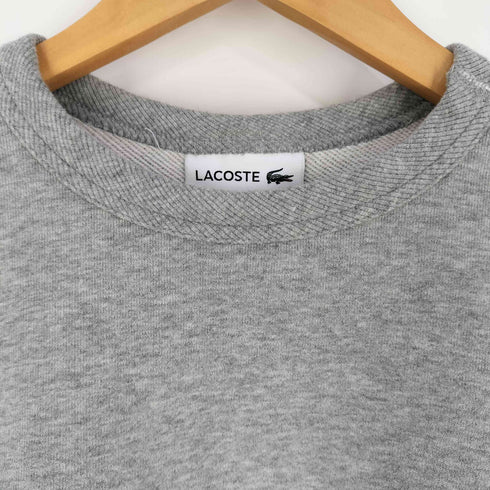 ラコステ LACOSTE プレミアムコットン クルーネックスウェット メンズ import:S
