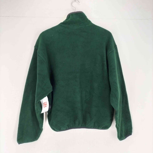 ウールリッチ WOOLRICH 80S MADE IN USA 紺タグハーフボタンフリース メンズ M