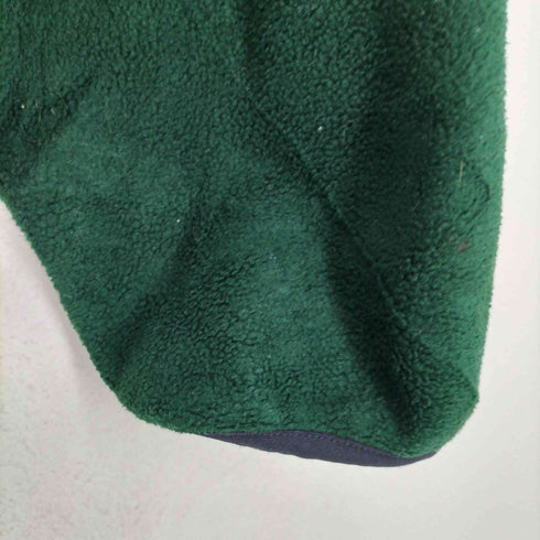 ウールリッチ WOOLRICH 80S MADE IN USA 紺タグハーフボタンフリース メンズ M