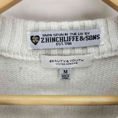ビューティーアンドユースユナイテッドアローズ BEAUTY & YOUTH UNITED ARROWS ガンジー クルーネックニット メンズ JPN:M