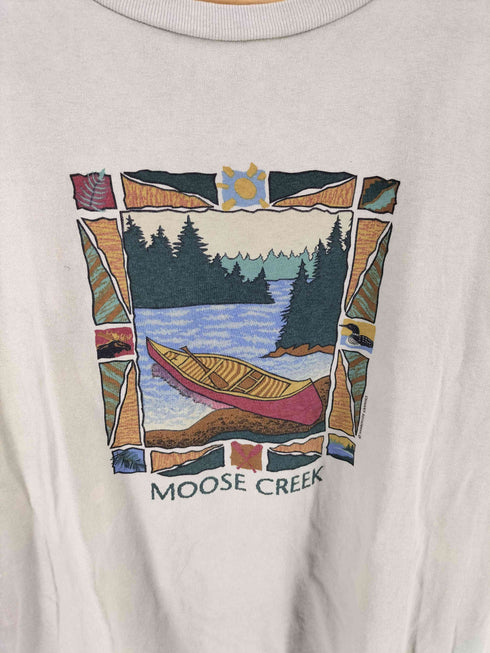 HARBORSIDE GRAPHICS 90S USA製 フロントプリントTシャツ メンズ import:XL