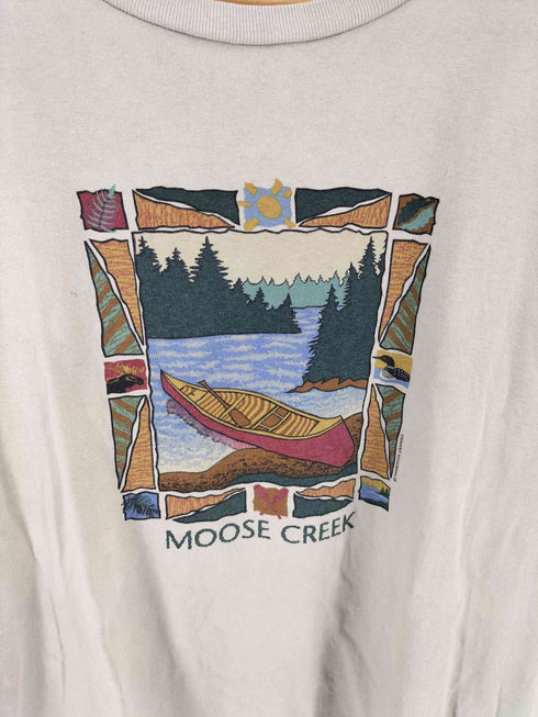 HARBORSIDE GRAPHICS 90S USA製 フロントプリントTシャツ メンズ import:XL