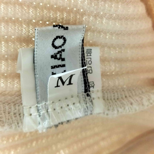 XIAO MO NV ニットジップアップパーカー レディース JPN:M