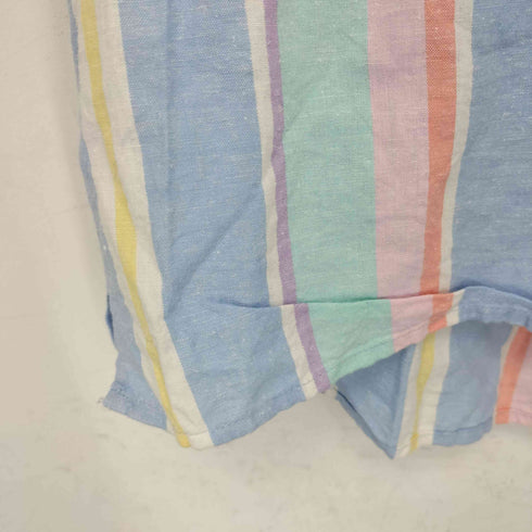 トミージーンズ tommy jeans ストライプシャツワンピース レディース import:S