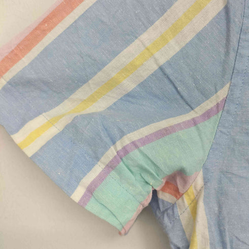 トミージーンズ tommy jeans ストライプシャツワンピース レディース import:S