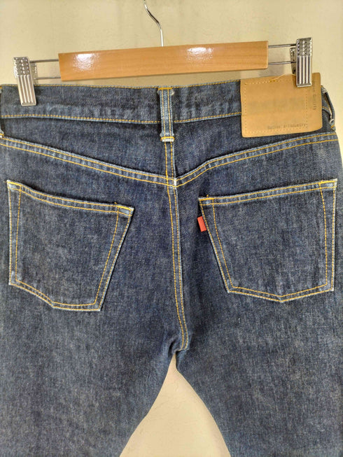 ミズイロインド mizuiro ind 日本製 インディゴ デニムパンツ レディース JPN:2