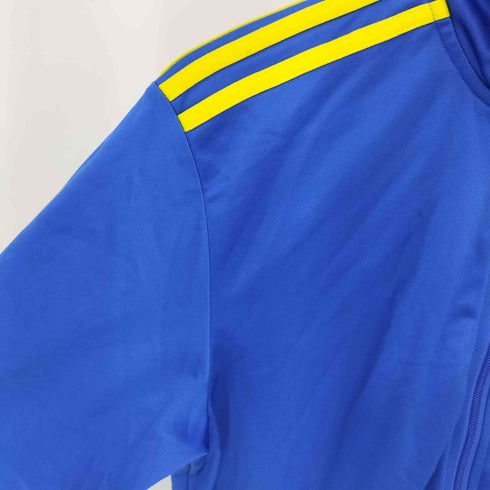 アディダス adidas ロゴプリント トラックジャケット レディース import:L