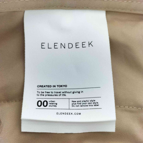 エレンディーク ELENDEEK ストライプスウィッチコンビスカート レディース 00