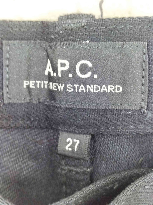 アーペーセー A.P.C. PETIT NEW STANDARD ボタンフライ デニムパンツ レディース 27
