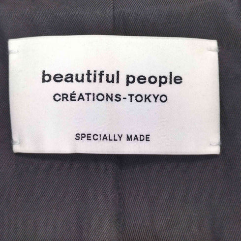 ビューティフルピープル beautiful people ラムレザー ダブル ライダースジャケット レディース 150