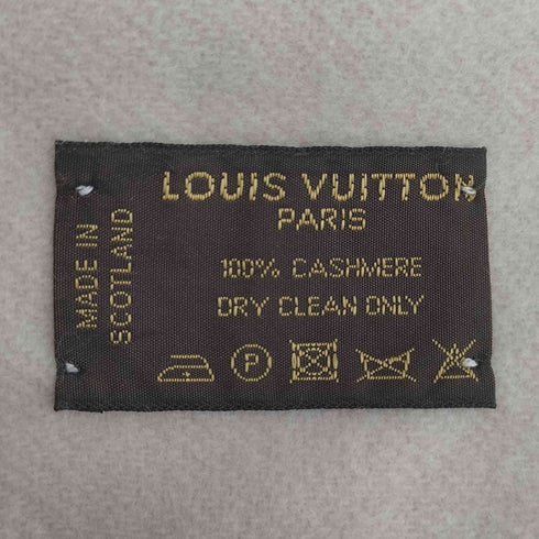 ルイヴィトン LOUIS VUITTON エシャルプ・バローダ フリンジマフラー レディース