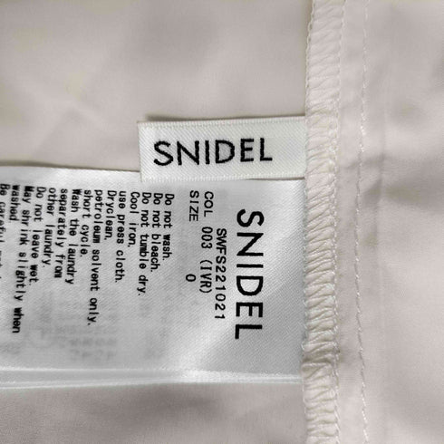 スナイデル snidel プリントプリーツスカート レディース JPN:0