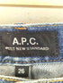 アーペーセー A.P.C. PETIT NEW STANDARD ボタンフライ スキニーデニムパンツ レディース 26