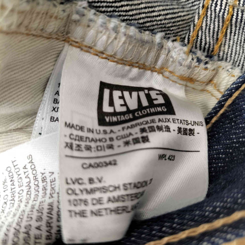 リーバイスヴィンテージクロージング Levis Vintage Clothing 4420刻印 USA製 501 ボタンフライデニムパンツ メンズ 32×36