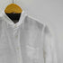 INDIVIDUALIZED SHIRT インディビジュアライズドシャツ STADARD FIT Pure Linen USA製 麻 ピュアリネン バンドカラー L/S シャツ メンズ 15-32