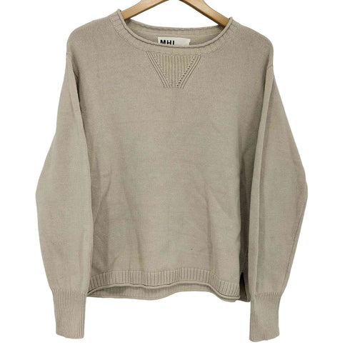 エムエイチエル MHL. SOFT COTTON ソフトコットン クルーネック ニット レディース 2