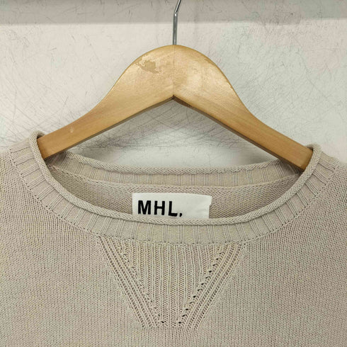 エムエイチエル MHL. SOFT COTTON ソフトコットン クルーネック ニット レディース 2