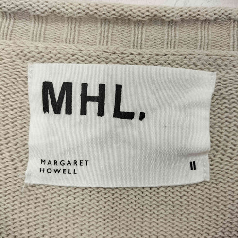 エムエイチエル MHL. SOFT COTTON ソフトコットン クルーネック ニット レディース 2