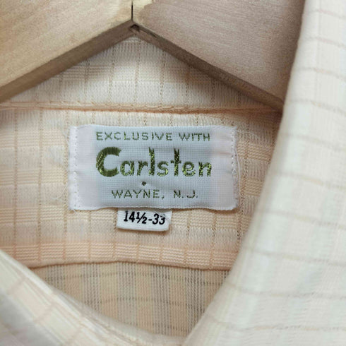 CARLSTEN 1ポケットチェックシャツ メンズ 14 1/2